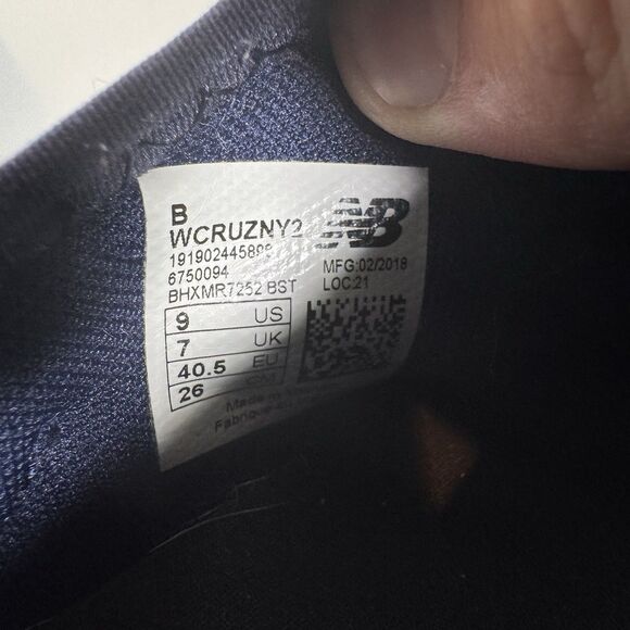 New‎ Balance Fresh Foam Cruz Womens 9 B Blue Running Shoes Sneakers Brooklyn NY - Picture 8 of 8